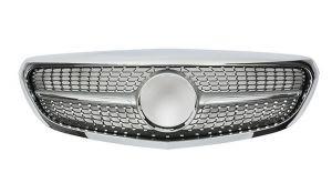 Решетка радиатора Diamonds Chrome для Mercedes Benz C Class W205 2015-